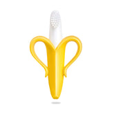 BPA Free Silicone Teething Toy for Baby (Banana Honey)
